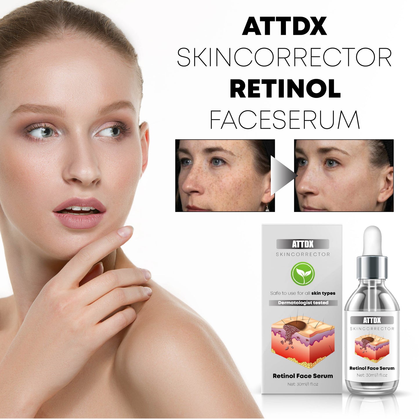 ATTDX SkinCorrector Retinol FaceSerum