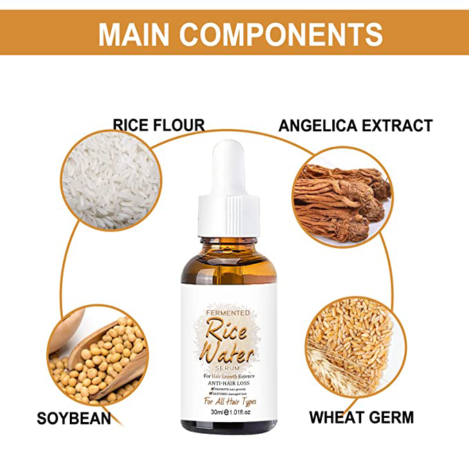 Herbal Rice Water HairGrowth Serum