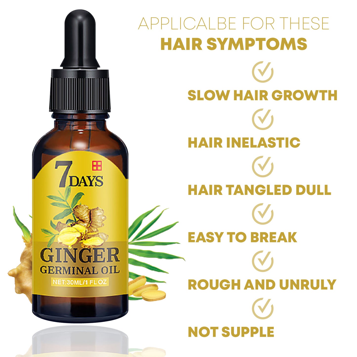 7Days HairReborn Organic GingerSerum