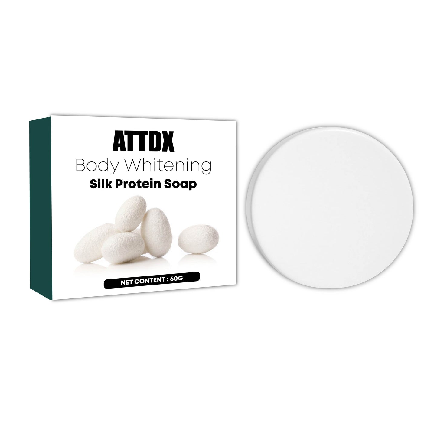 ATTDX BodyWhitening Silk Protein Soap