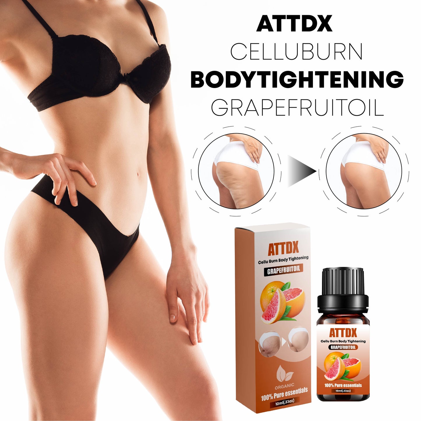 ATTDX CelluBurn BodyTightening GrapefruitOil