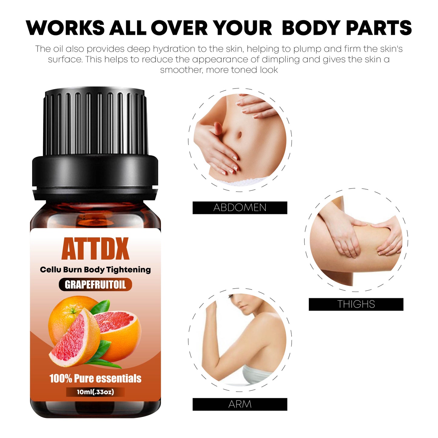 ATTDX CelluBurn BodyTightening GrapefruitOil