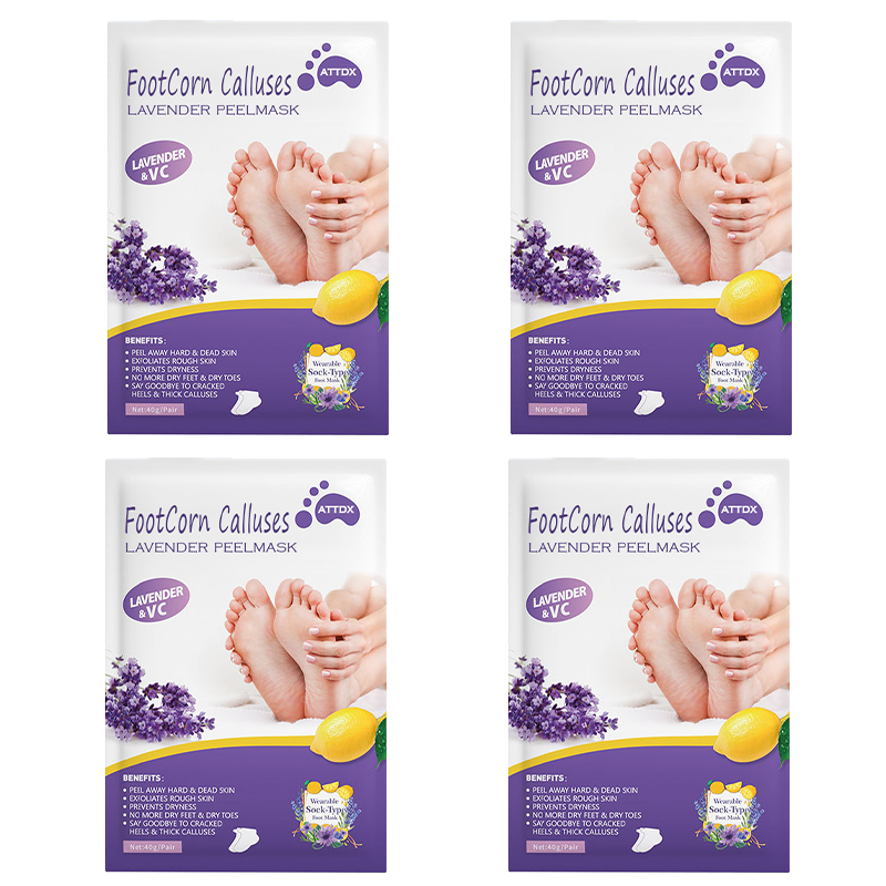 ATTDX FootCorn Calluses Lavender PeelMask