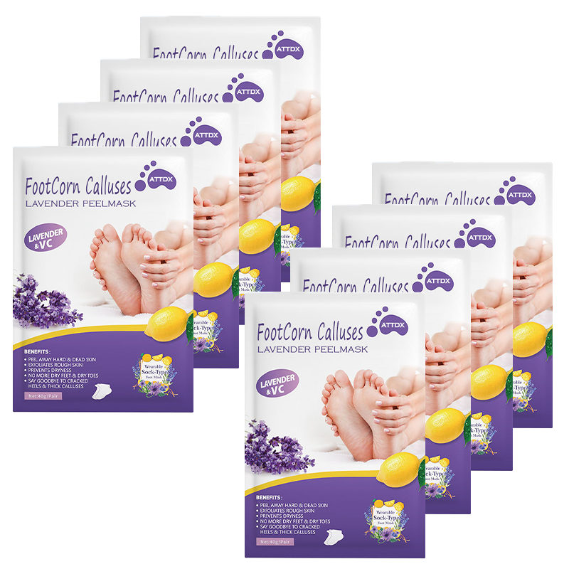 ATTDX FootCorn Calluses Lavender PeelMask