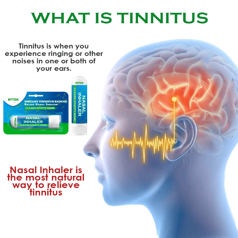 ATTDX Instant TinnitusReduce Relief Nasal Inhaler