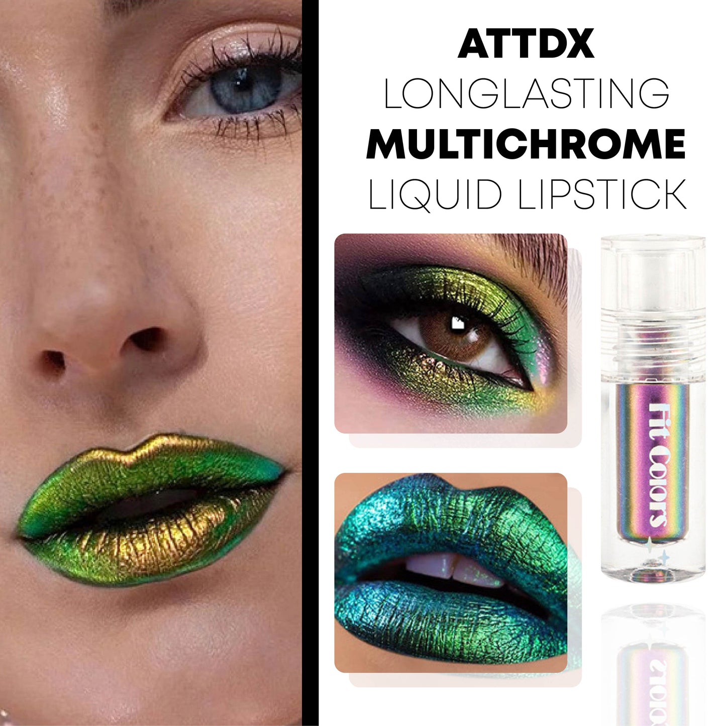 ATTDX LongLasting MultiChrome Liquid Lipstick