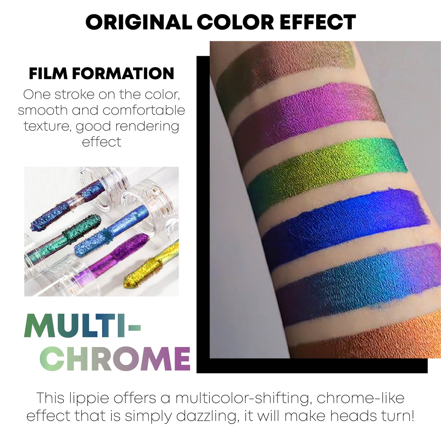 ATTDX LongLasting MultiChrome Liquid Lipstick