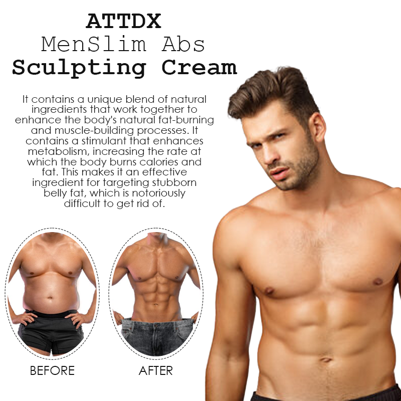 ATTDX MenSlim AbsSculpting Cream