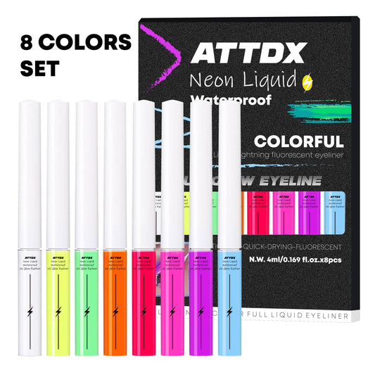 ATTDX Neon Liquid Waterproof UVGlow Eyeliner