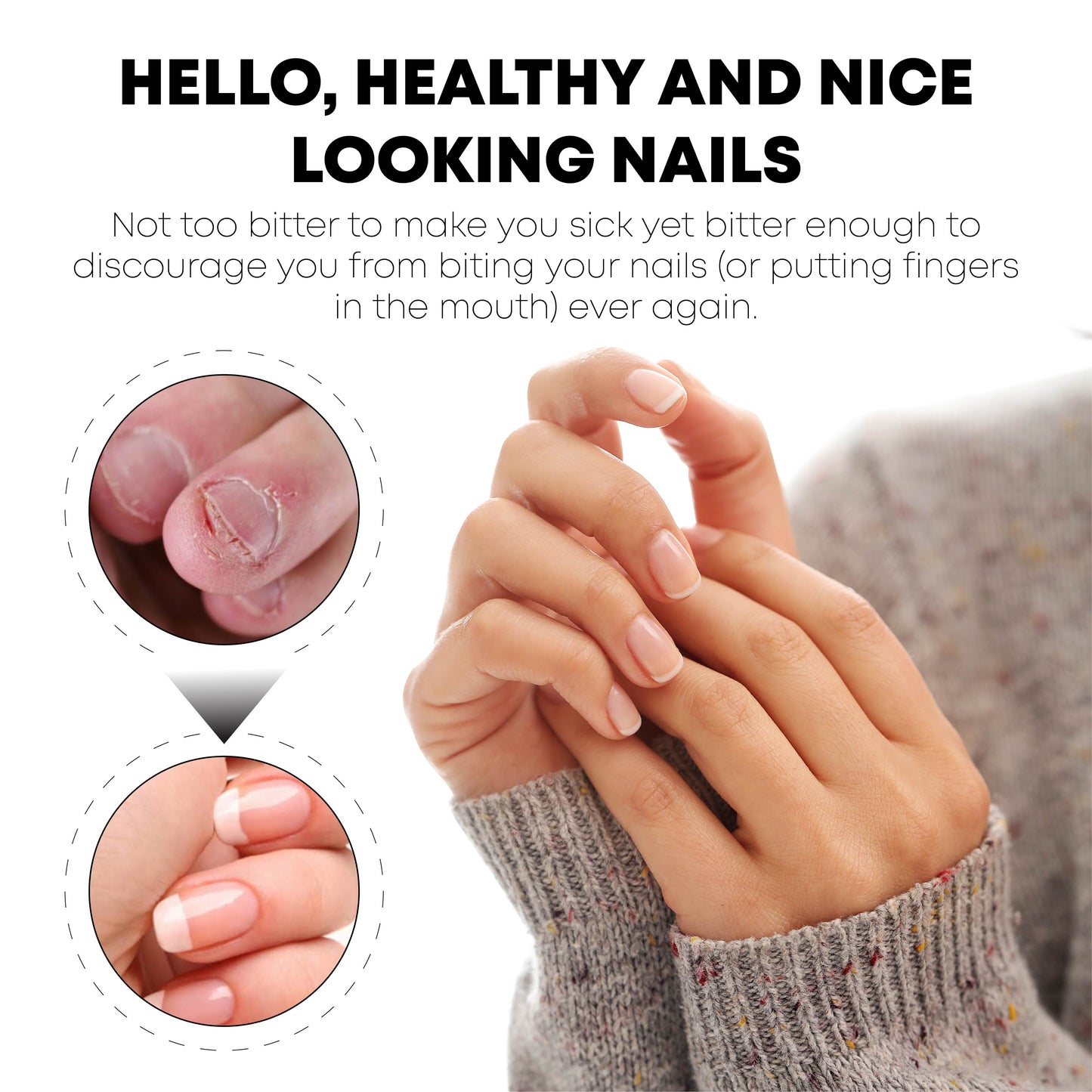 ATTDX QuitNail Biting Treatment Bitter Polish