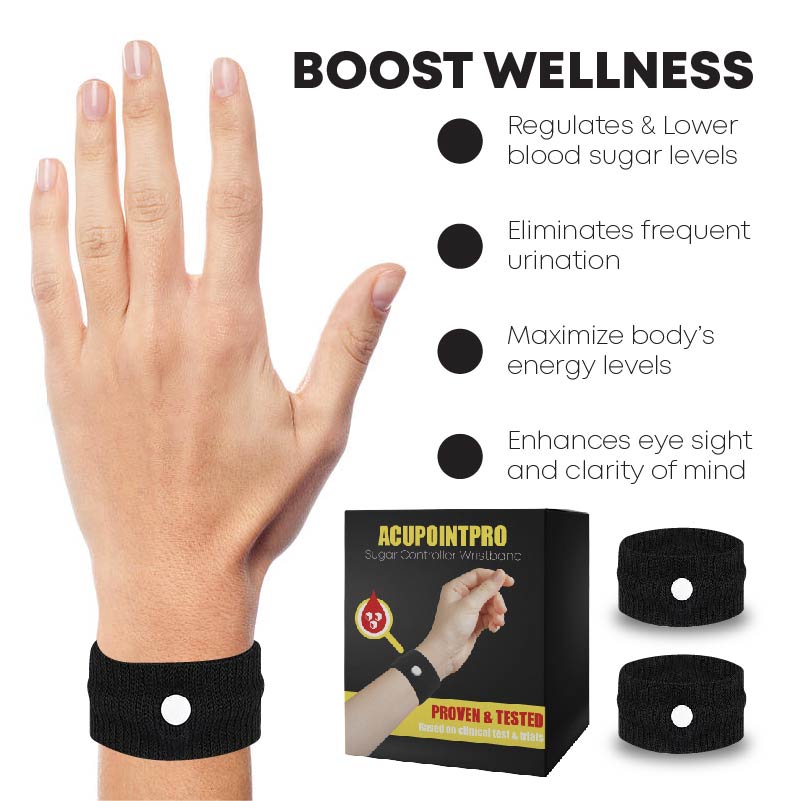 AcupointPro SugarController Wristband