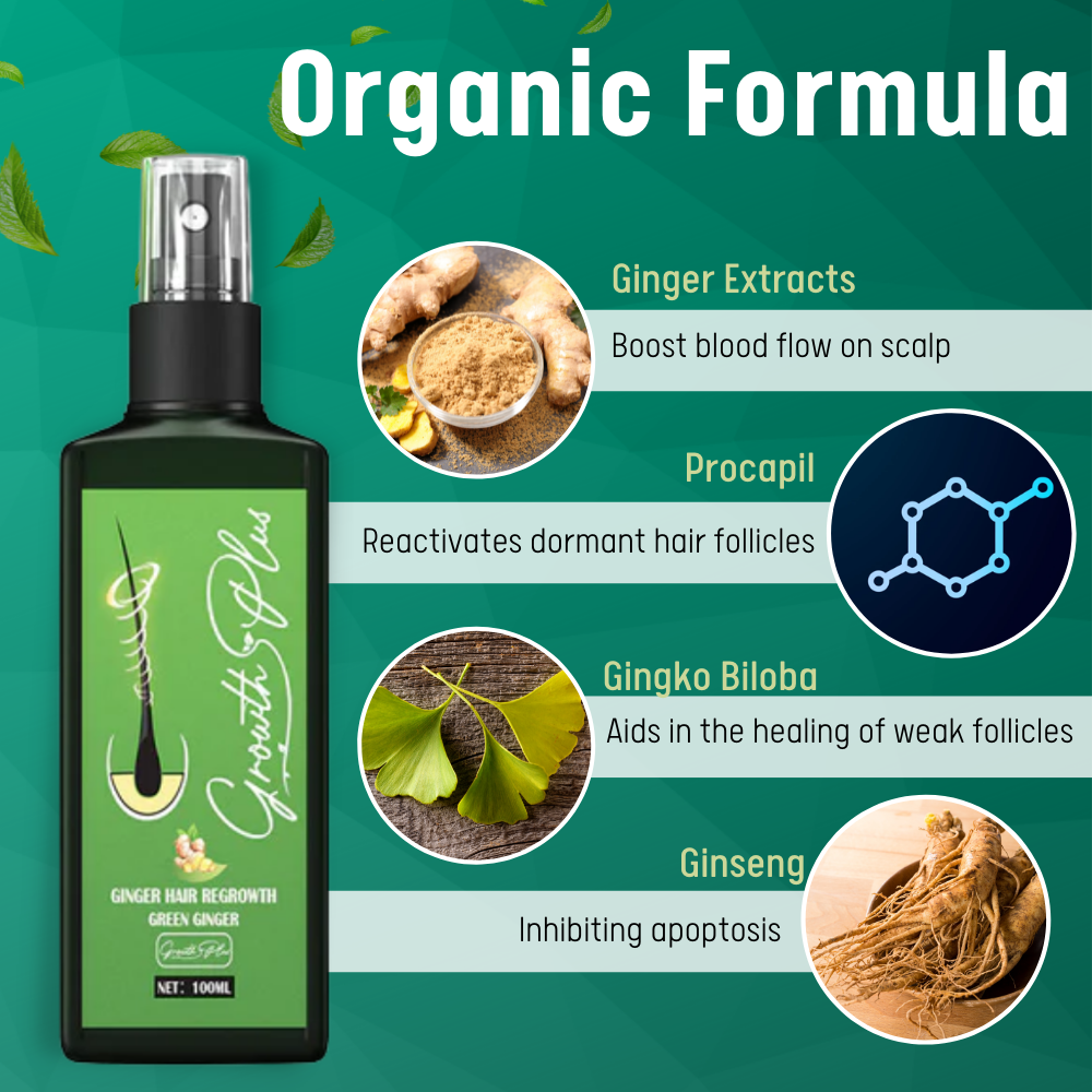 Ultra HairGrowth GingerSpray