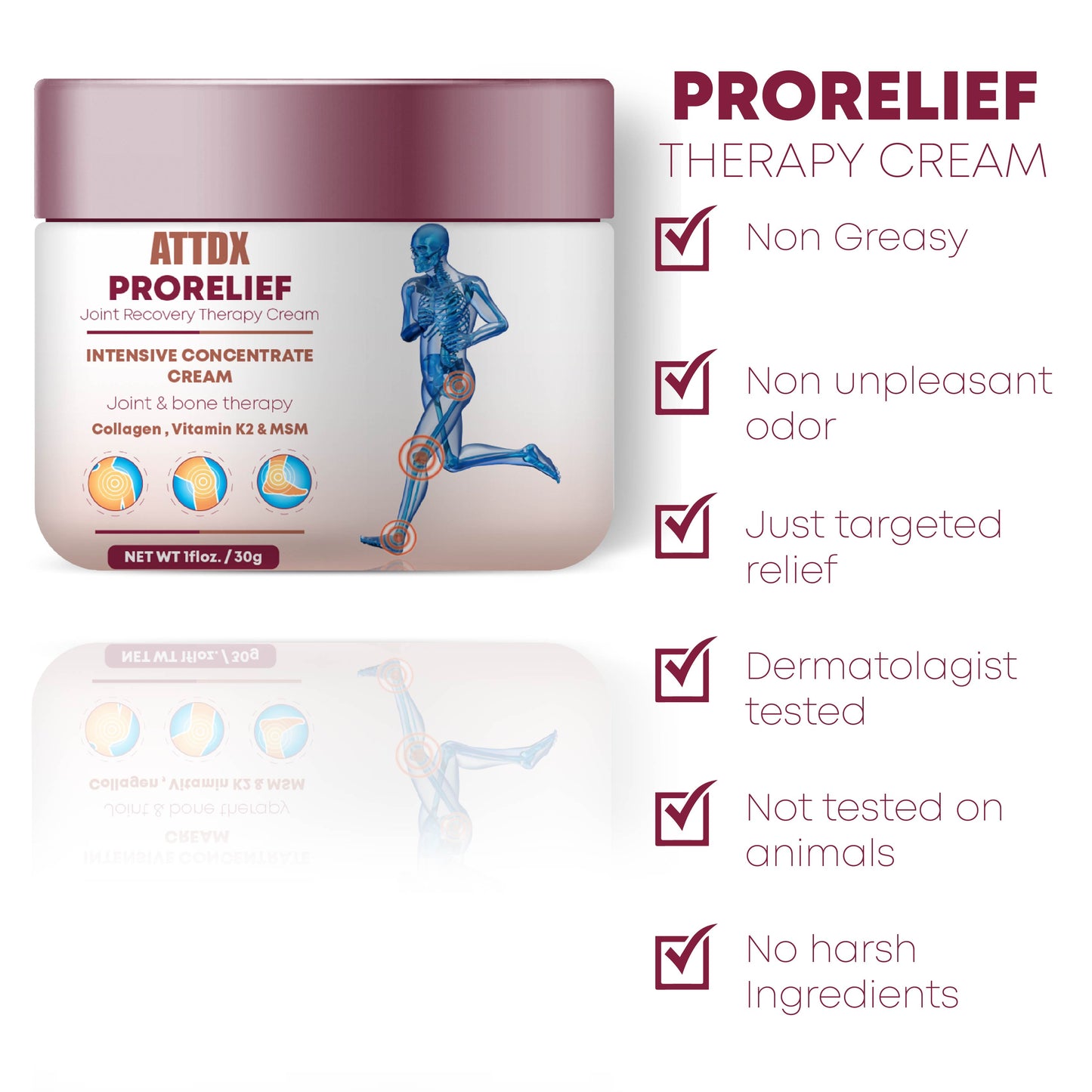 ATTDX ProRelief JointRecovery TherapyCream