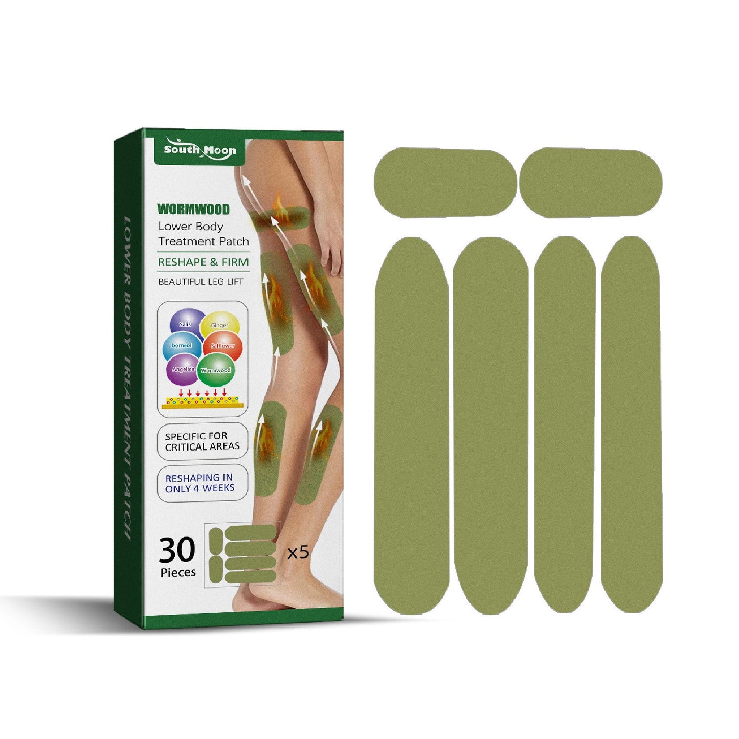 PuriHerbal LegsCellulite VanishPatches