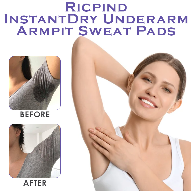 Ricpind InstantDry Underarm Armpit Sweat Pads