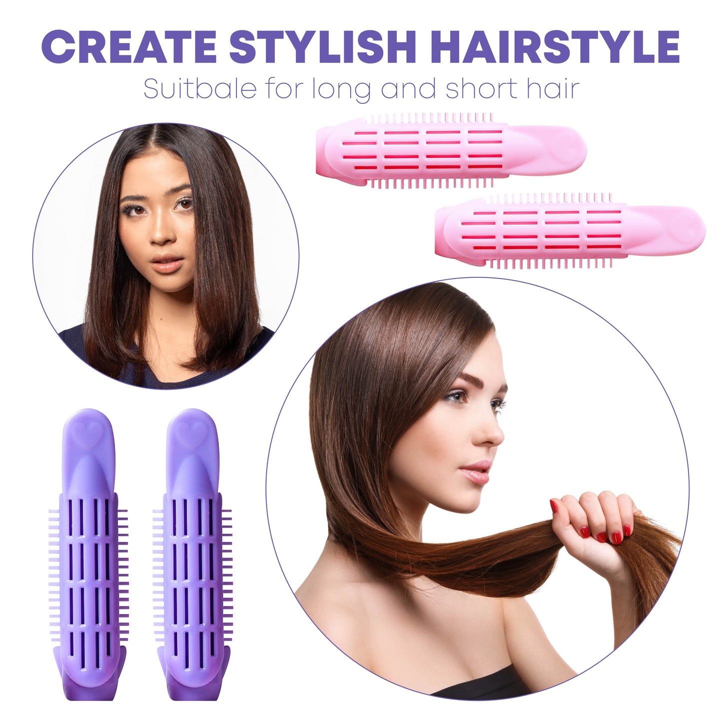 Ricpind Instant Volumizing Hair Clips