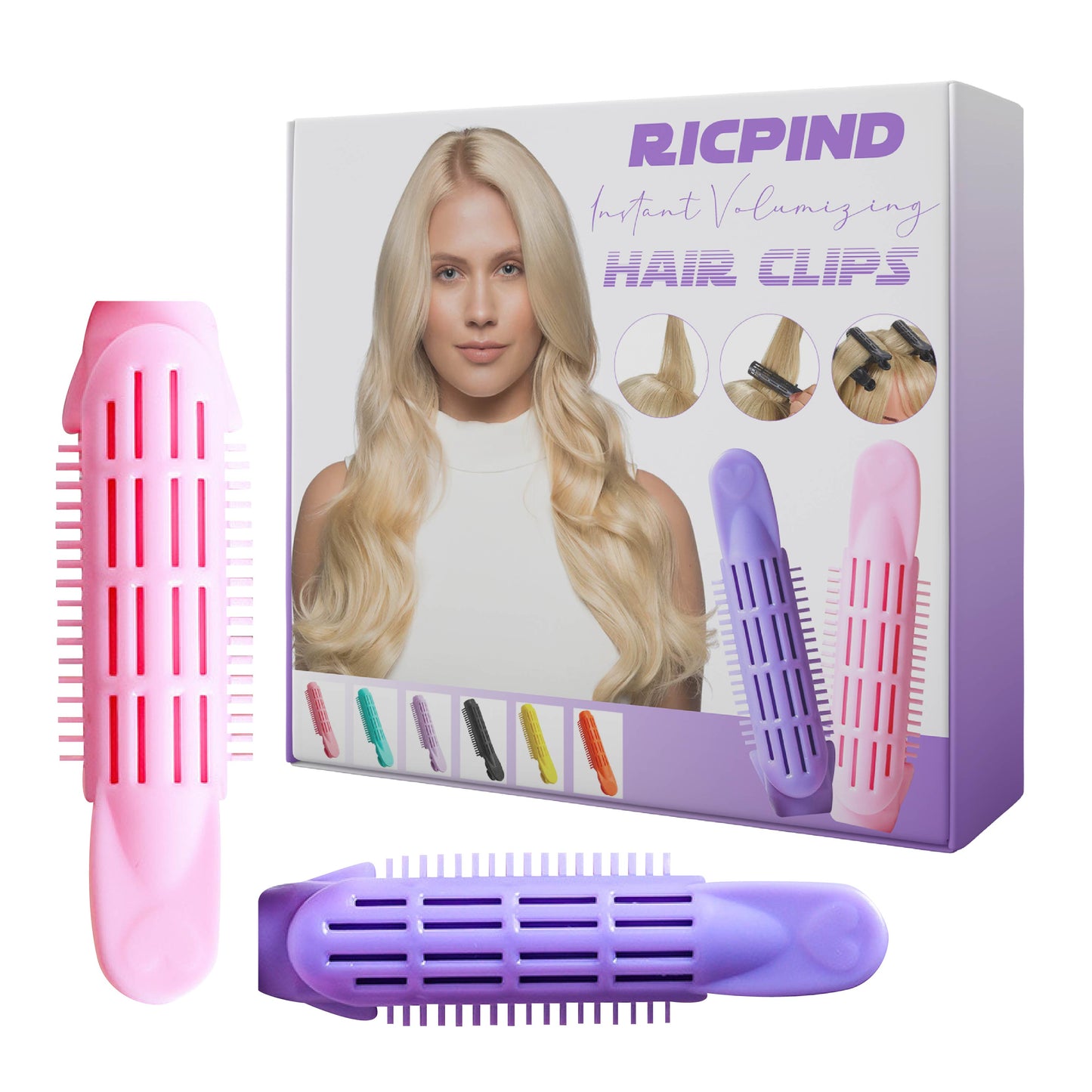 Ricpind Instant Volumizing Hair Clips