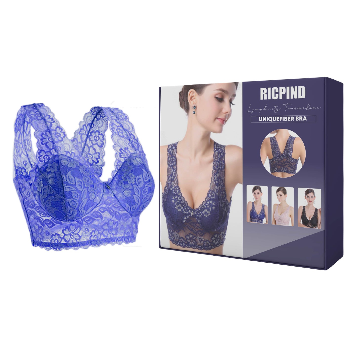 Ricpind Lymphvity Tourmaline UniqueFiber Bra