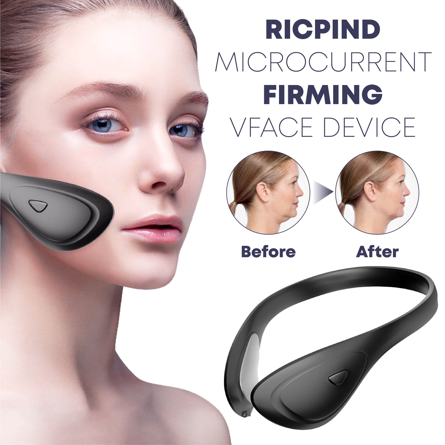 Ricpind Microcurrent Firming VFace Device