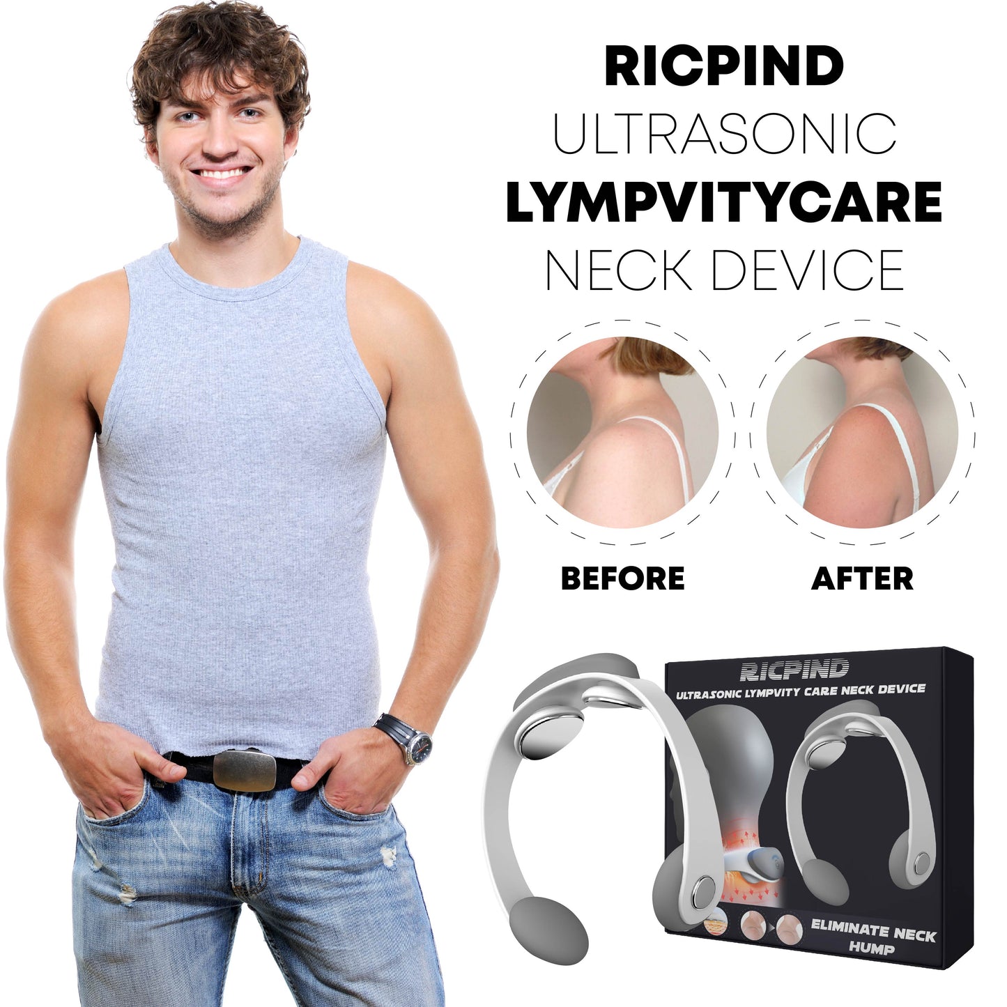 Ricpind Ultrasonic LympvityCare Neck Device