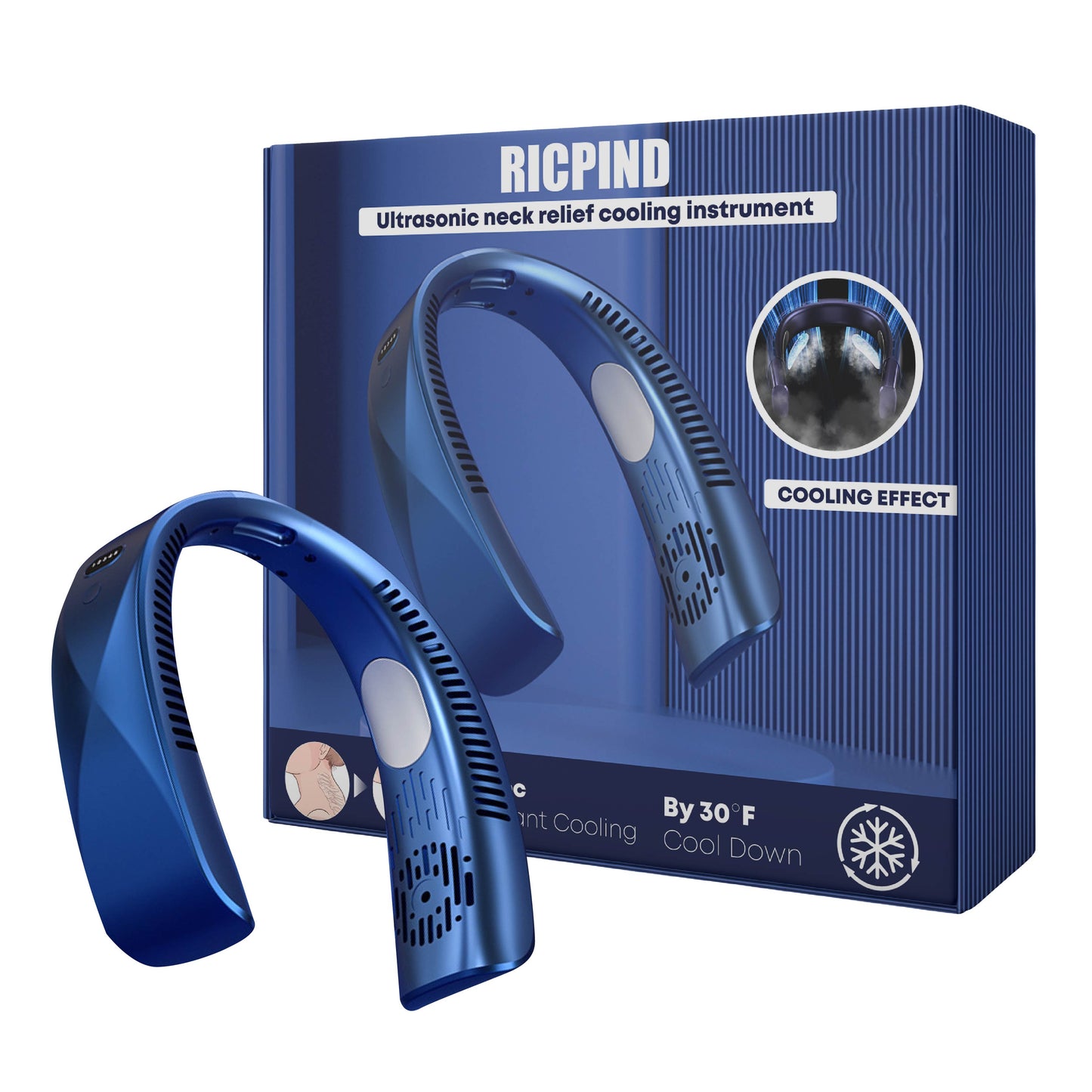 Ricpind Ultrasonic NeckRelief Cooling Instrument