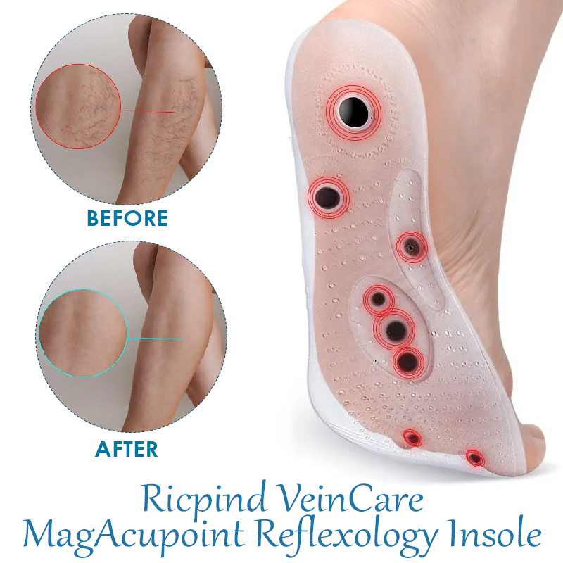 Ricpind VeinCare MagAcupoint Reflexology Insole