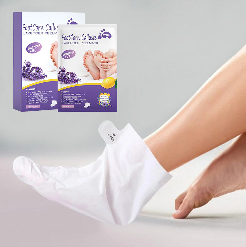 ATTDX FootCorn Calluses Lavender PeelMask