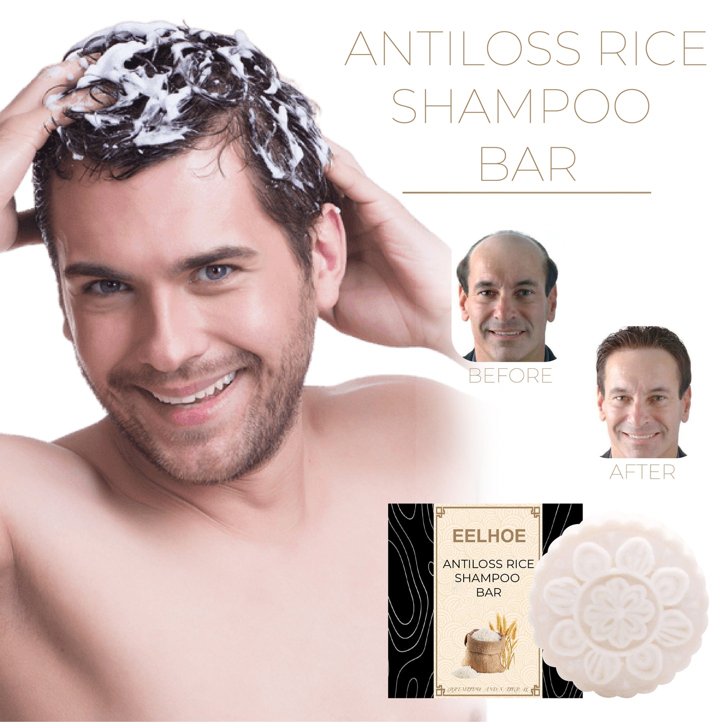 HairyGROWTH Rice Essence ShampooBar