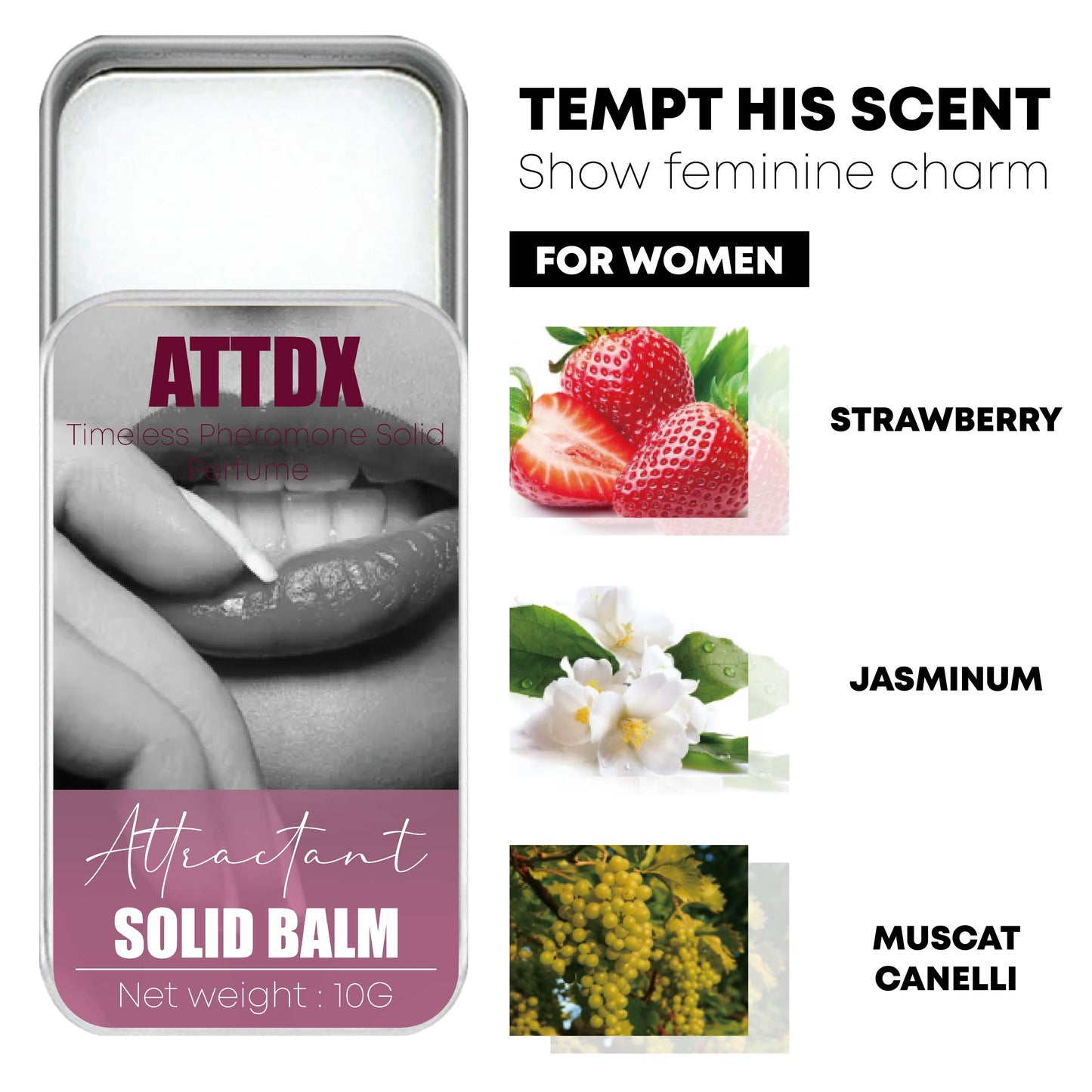 ATTDX TIMELESS Pheromone Solid Perfume  