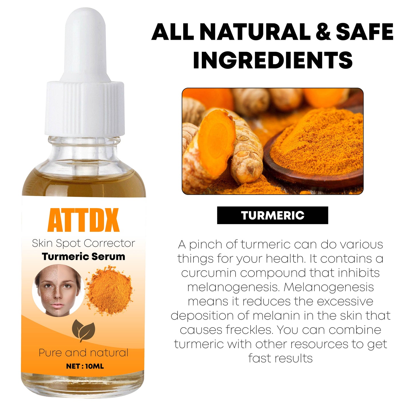 ATTDX SkinSpot Corrector TurmericSerum